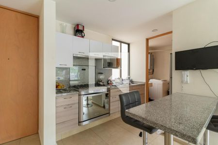 Cocina de apartamento para alugar com 3 quartos, 100m² em Narvarte Poniente, Ciudad de México