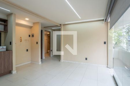 Sala - Comedor  de apartamento para alugar com 2 quartos, 60m² em Roma Norte, Ciudad de México