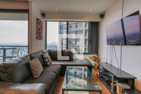 Sala - Comedor  de apartamento para alugar com 2 quartos, 118m² em Pedregal de Carrasco Sección A, Ciudad de México