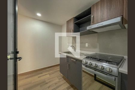 Cocina de apartamento para alugar com 2 quartos, 55m² em Doctores, Ciudad de México